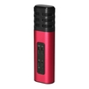 Batterie Rechargeable intégrée de micro de microphone de poche de karaoké mobile pour la diffusion Web de chant en direct de Smartphone