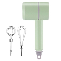 Batteur à oeufs électrique à double bâton amovible USB Portable en acier inoxydable mélangeur de cuisine batteur à oeufs
