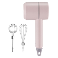 Batteur à oeufs électrique à double bâton amovible USB Portable en acier inoxydable mélangeur de cuisine batteur à oeufs