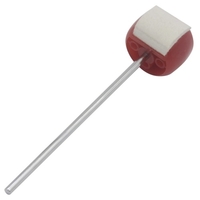 Batteur de pédale de grosse caisse avec feutre haute densité accessoires de batteur de pédale de tambour simple/Double pour Instrument de Percussion