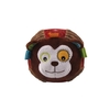Bébé peluche balle jouets animal de bande dessinée hochets Bell Velvet matériel