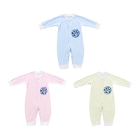 Bébé Romper Unisexe 100% Coton Babysuit Vêtement pour bébé Maillot de bain à manches longues Impression d