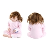 Bébé Romper Unisexe 100% Coton Babysuit Vêtement pour bébé Maillot de bain à manches longues Impression d