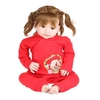 Bébé Romper Unisexe 100% Coton Babysuit Vêtements pour bébés Combinaison de poulet Impression de poulet Long Sleeve Printemps Eté Automne Pour nouveau-né Infantile Bébé Garçon Attelé Incliné Ouverture Rouge 0-6M