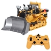 BC1031 2.4Ghz 9 canaux alliage télécommande Bulldozer 1/24 RC voiture bulldozer chargeur frontal jouet avec lumière et son
