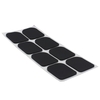 Bec de Clarinette 8pcs 0, 8 mm noir Saxophone Soprano Sax Patches coussins coussins