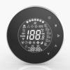 BECA Thermomètre à bobine de ventilateur rond programmable 95 ~ 240VAC Chauffage / refroidissement à quatre tubulures Écran tactile 5 + 2 Climatisation à la mémoire de données hebdomadaire avec écran LCD numérique