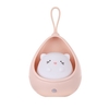 Belle lampe de nuit à LED à usage domestique Lampe à induction intelligente pour le corps humain Lumière de détection de mouvement rechargeable USB pour chambre/armoire/escaliers/passages