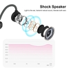BH318 Bluetooth 5.0 casque à conduction osseuse casque sans fil anti-transpiration sport écouteur mains libres avec micro écouteurs