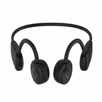 BH328 Casque à conduction osseuse 32 Go Lecteur MP3 Sans fil BT5.3 Écouteur IPX6 Casque de sport étanche mains libres avec microphone