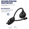 BH628 casque à conduction osseuse sans fil BT 5.3 écouteurs casque de sport de plein air avec écouteurs mains libres avec microphone