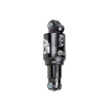 Bicycle Air Rear Shock Absorber Rebound Air Pressure Adjustable Mountain Bike Rear Air Chamber Pressure for Mountain Folding Bike Aluminium Alloy MTB Rear Absorber Suspension with Screws Kit