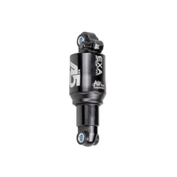 Bicycle Air Rear Shock Absorber Rebound Air Pressure Adjustable Mountain Bike Rear Air Chamber Pressure for Mountain Folding Bike Aluminium Alloy MTB Rear Absorber Suspension with Screws Kit
