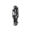 Bicycle Air Rear Shock Absorber Rebound Air Pressure Adjustable Mountain Bike Rear Air Chamber Pressure for Mountain Folding Bike Aluminium Alloy MTB Rear Absorber Suspension with Screws Kit