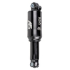 Bicycle Air Rear Shock Absorber Rebound Air Pressure Adjustable Mountain Bike Rear Air Chamber Pressure for Mountain Folding Bike Aluminium Alloy MTB Rear Absorber Suspension with Screws Kit