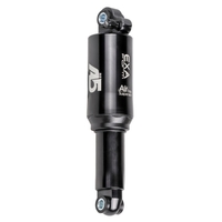 Bicycle Air Rear Shock Absorber Rebound Air Pressure Adjustable Mountain Bike Rear Air Chamber Pressure for Mountain Folding Bike Aluminium Alloy MTB Rear Absorber Suspension with Screws Kit