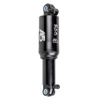Bicycle Air Rear Shock Absorber Rebound Air Pressure Adjustable Mountain Bike Rear Air Chamber Pressure for Mountain Folding Bike Aluminium Alloy MTB Rear Absorber Suspension with Screws Kit