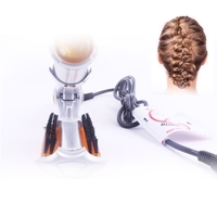 Bigoudi multifonctionnel 2 en 1 en céramique pour cheveux