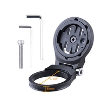 Bike Stem Mont Computer Support Support pour GPS Garmin Edge 25/200/500/510/520/800/810/1000 Cycling Computer 1-1 / 8 "Bike Stem Mont