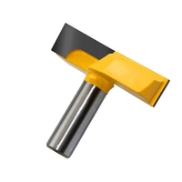 Bits de routeur de rabotage de surface de peu de routeur de fond de nettoyage de 1 PC Portable