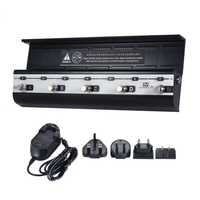 BIYANG LiveMaster Série LM-7 Mainframe Unit Guitar Effets Modular Board Platform Prend en charge 8 effets de combinaison préréglés pour l