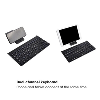 BK808 Mini clavier pliant portatif sans fil à clavier