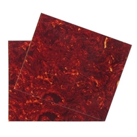 Blank Pickguard Sheet Material Scratch Plate pour Guitares Acoustiques DIY Custom Celluloid Rouge Tortue Shell 1 PCS