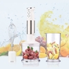 Blender Five Pieces Home 600W Big Power Cooking Machine Handheld Fouet Crush Rod Meulage Coupe Hachoir À Viande Bol Combinaison Complément Alimentaire Presse-agrumes