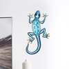 Bleu Gecko Tenture Murale Animal Art Lézard Intérieur Extérieur Décor Chambre Salon Décoration