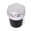 Bling voiture cendrier cristal diamant Portable sans fumée support cylindre porte-gobelet avec indicateur de lumière LED bleu froid