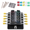 Blocs de fusible de support de boîte de fusible de lame de 10 manières avec l