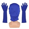 Blue Chroma Key Mask Gants Chromakey Hood Glove Invisible Effects Background Chroma Keying Blue Gants Masque pour Blue Screen Photography Photo Video