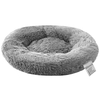 Blusea Lit doux rond en peluche pour animaux de compagnie Lit doux pour chat pour chats et chiens