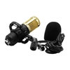 BM800 Microphone à Condensateur Portable Haute Sensibilité Kit de Microphone à Faible Bruit pour Ordinateur Mobile Téléphone Studio Live Streaming Diffusion Enregistrement