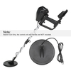 Bobine de recherche de 6, 5 pouces bobine de recherche submersible ronde étanche bobine de recherche de pépite d