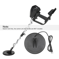 Bobine de recherche de 6, 5 pouces bobine de recherche submersible ronde étanche bobine de recherche de pépite d