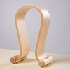 Bois de bouleau en bois casque de jeu casque présentoir porte-écouteurs cintre bouleau blanc