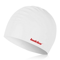 Bonnet de bain en silicone pour cheveux longs pour femmes hommes adultes enfants bonnet de bain chapeau