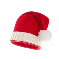 Bonnet de Noël en laine parent-enfant d