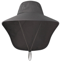 Bonnet de pêche chapeau de soleil unisexe à large bord