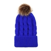 Bonnet tricoté en laine au crochet pour femmes et enfants