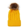 Bonnet tricoté en laine au crochet pour femmes et enfants