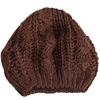 Bonnets tressés tricotés pour femmes au chaud en hiver
