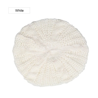 Bonnets tressés tricotés pour femmes au chaud en hiver