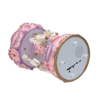 Boîte à musique carrousel avec étui à musique LED lumineux BT TF carte lecteur de musique enfants jouet décor Festival de noël présente des cadeaux d