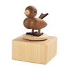 Boîte à musique en bois ammoon avec Figurine mignonne décor à la maison artisanat cadeau musical pour anniversaire noël saint valentin