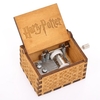 Boîte à musique en bois Vintage thème Harry Potter
