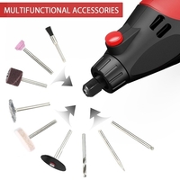 Boîte à outils rotatifs à courant alternatif Grilleur électrique 6 Vitesses variables 8000-35000RPM 170W pour le polissage et le mise en forme à l