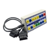 Boîte de dérivation de voiture automatique professionnelle OBD-2 boîte de dérivation de Diagnostics embarqués connecteur de Diagnostic de détecteur de protocole OBD-II