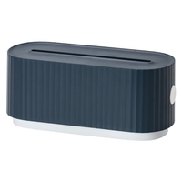 Boîte de gestion de câbles avec couvercle de support de téléphone organisateur de fil de bureau multiprises protecteur de cordon cache-câble organisateur de cordon pour bureau à domicile